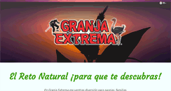 Desktop Screenshot of granjaextrema.com