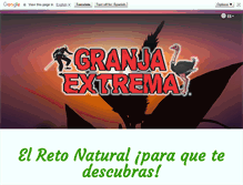 Tablet Screenshot of granjaextrema.com